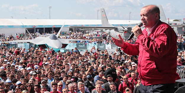Başkan Erdoğan TEKNOFEST'te konuştu: Pazar değil üretici olmak istiyoruz