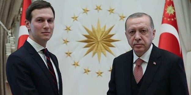 Erdoğan, Trump'ın damadıyla görüşüyor