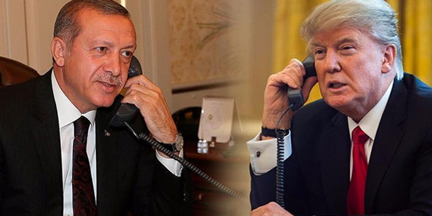 Başkan Erdoğan, Trump'la görüştü