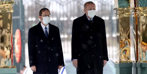 Başkan Erdoğan ve Herzog ortak basın toplantısında konuştu... Kritik Doğu Akdeniz mesajı