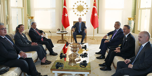 Başkan Erdoğan Yeni Zelanda Başbakan Yardımcısını kabul etti