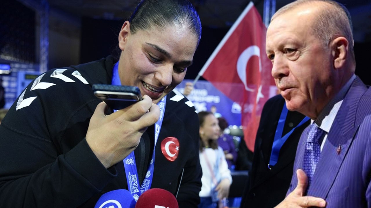 Başkan Erdoğan’dan Avrupa şampiyonu Havvanur’a: Senden dünya şampiyonluğu bekliyorum!