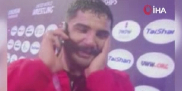 Başkan Erdoğan'dan Avrupa Şampiyonu olan Taha Akgül'e telefon