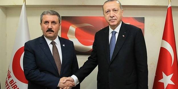 Başkan Erdoğan'dan Destici'ye tebrik telefonu