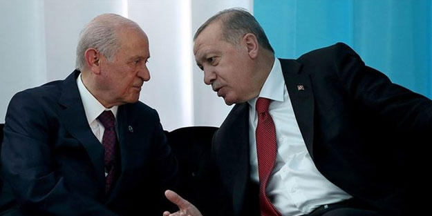 Başkan Erdoğan'dan Devlet Bahçeli'ye ziyaret