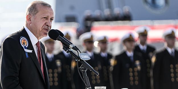 Başkan Erdoğan'dan Ege ve Akdeniz resti: Haydutlara müsaade etmeyiz
