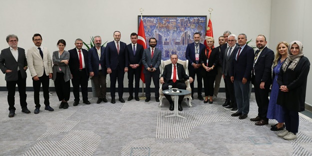 Başkan Erdoğan'dan heyecanlandıran 