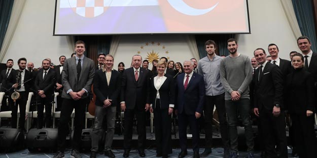 Başkan Erdoğan'dan Kitaroviç onuruna yemek