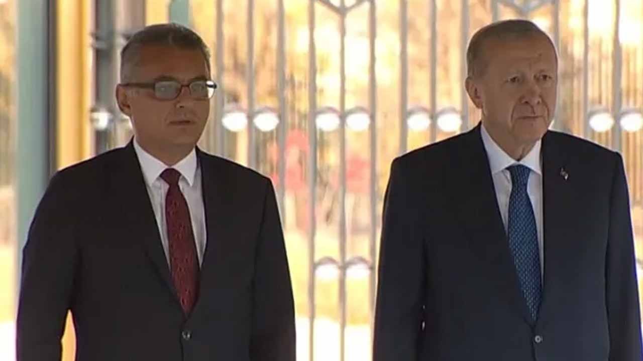 Başkan Erdoğan’dan KKTC liderine görkemli karşılama! İlk resmi ziyaret Ankara’ya
