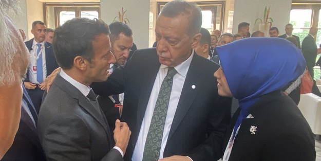 Başkan Erdoğan'dan Macron'a sürpriz teklif: Gel seni de alalım