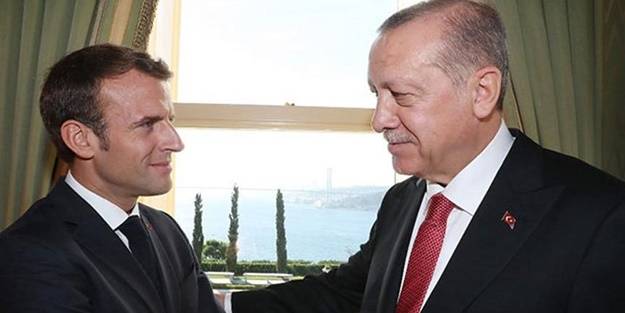 Başkan Erdoğan'dan Macron'a 