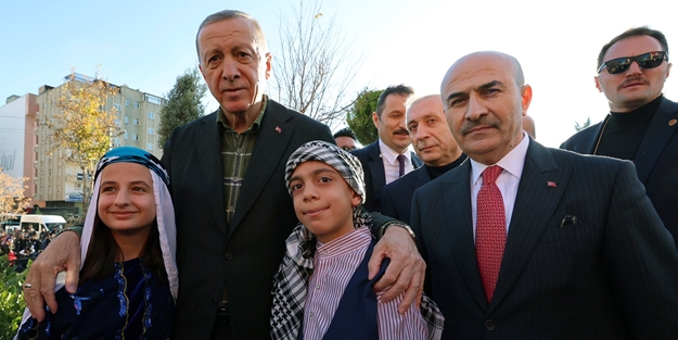 Başkan Erdoğan'dan Mardin Valiliğine ziyaret