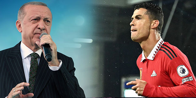 Başkan Erdoğan'dan Ronaldo'yu üzecek açıklama!
