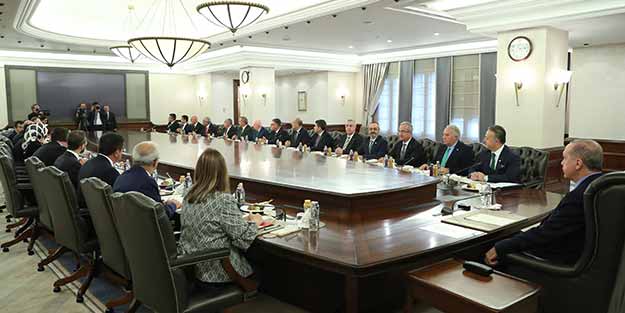 Başkan Erdoğan'dan sürpriz kabul