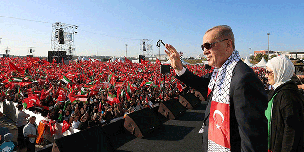 Başkan Erdoğan'dan tarihi Filistin çıkışı: Bütün dünya bilsin idrak etsin