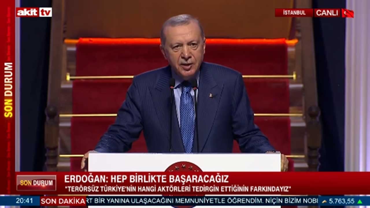 Başkan Erdoğan'dan tarihi sözler: Senarist ve yönetmen aynı kardeşlerimizi kışkırttılar