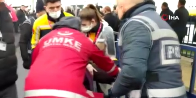 Başkan Erdoğan'ı görebilmek için hastaneye gitmedi