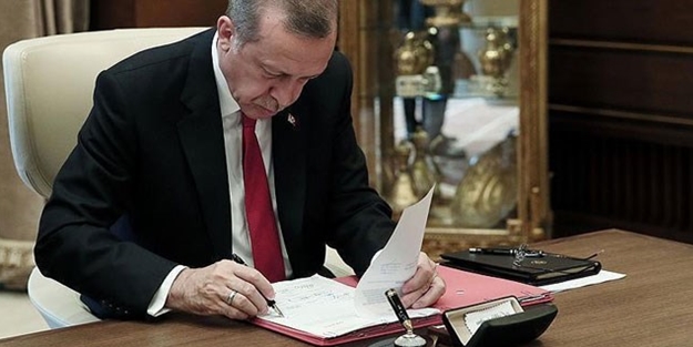 Başkan Erdoğan'ın atamaları Resmi Gazete'de
