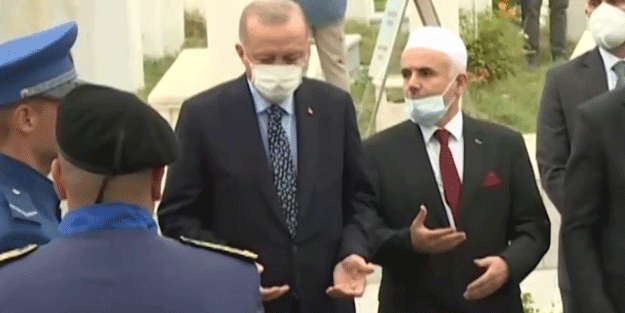 Başkan Erdoğan'ın duygu dolu anları