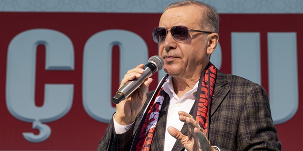 Başkan Erdoğan'ın katıldığı törende 