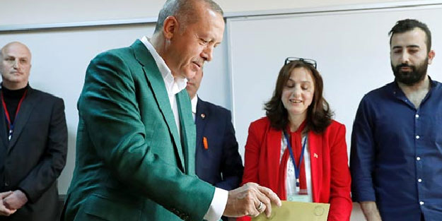 Başkan Erdoğan'ın sandığından Yıldırım çıktı