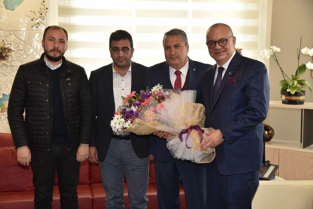 Başkan Ergün, Başkan Çerçi’yi ağırladı 