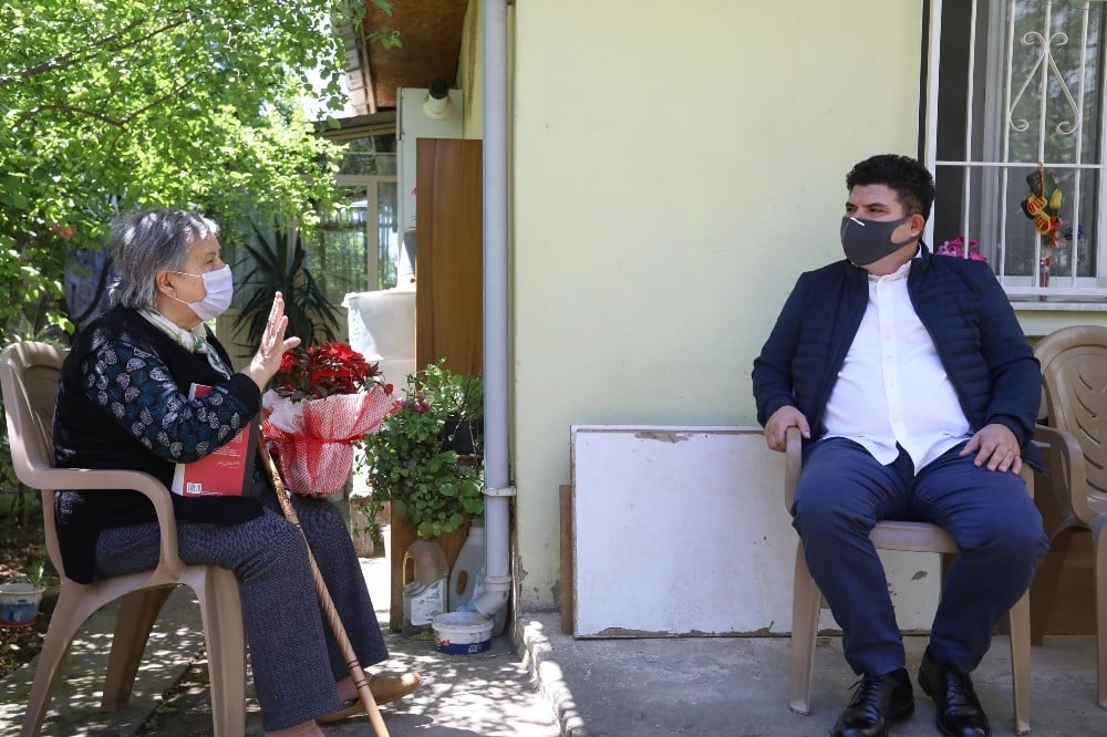 Başkan Erhan Kılıç’tan şehit annelerine sürpriz Anneler Günü ziyareti 