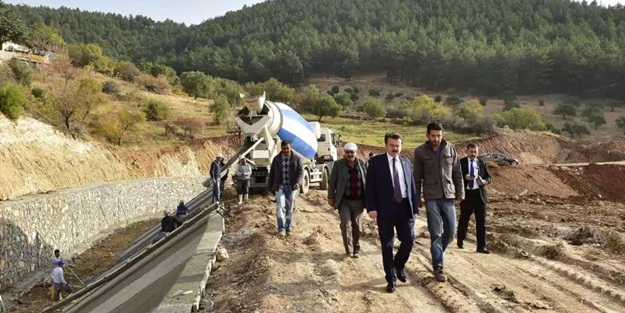 Başkan Erkoç Kuşaklama Kanalı'nı inceledi
