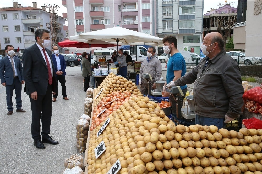 Başkan Eroğlu’dan pazar denetimi 