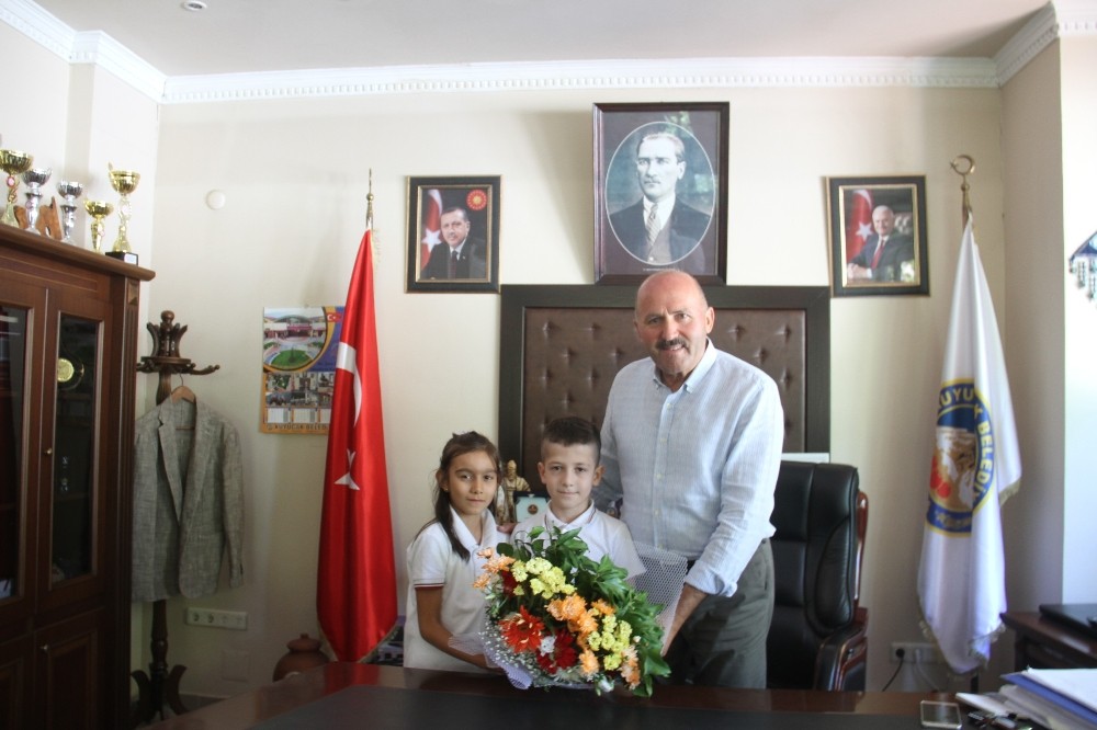 Başkan Ertürk’e İlköğretim Haftası ziyareti 