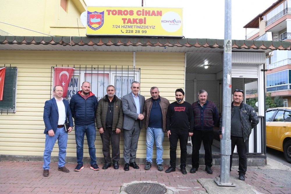 Başkan Esen, taksi şoförlerini dinledi 