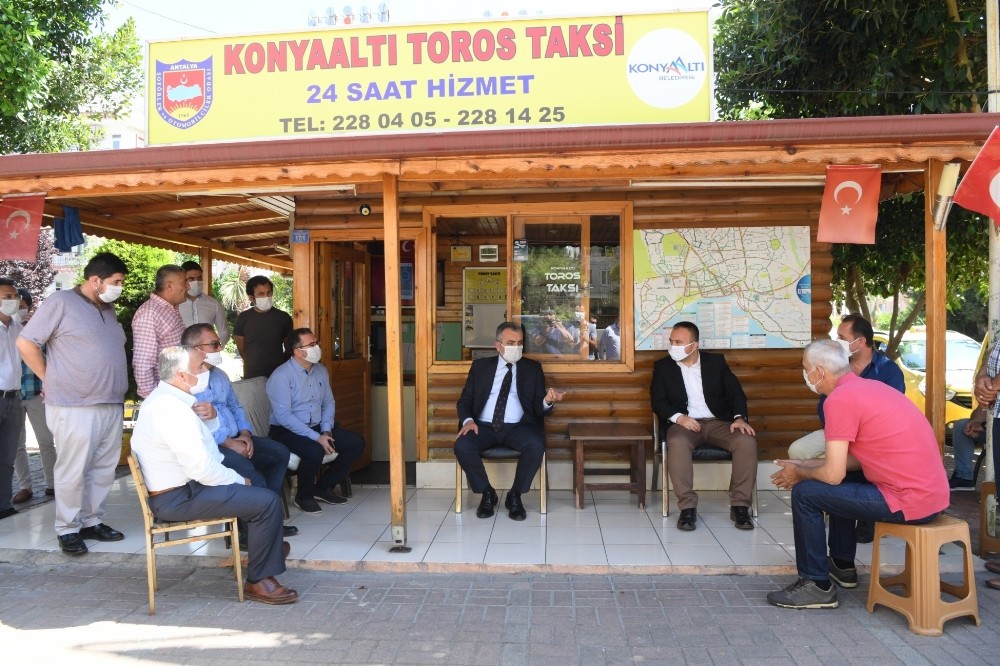 Başkan Esen: “Tüm taksileri dezenfekte ediyoruz” 