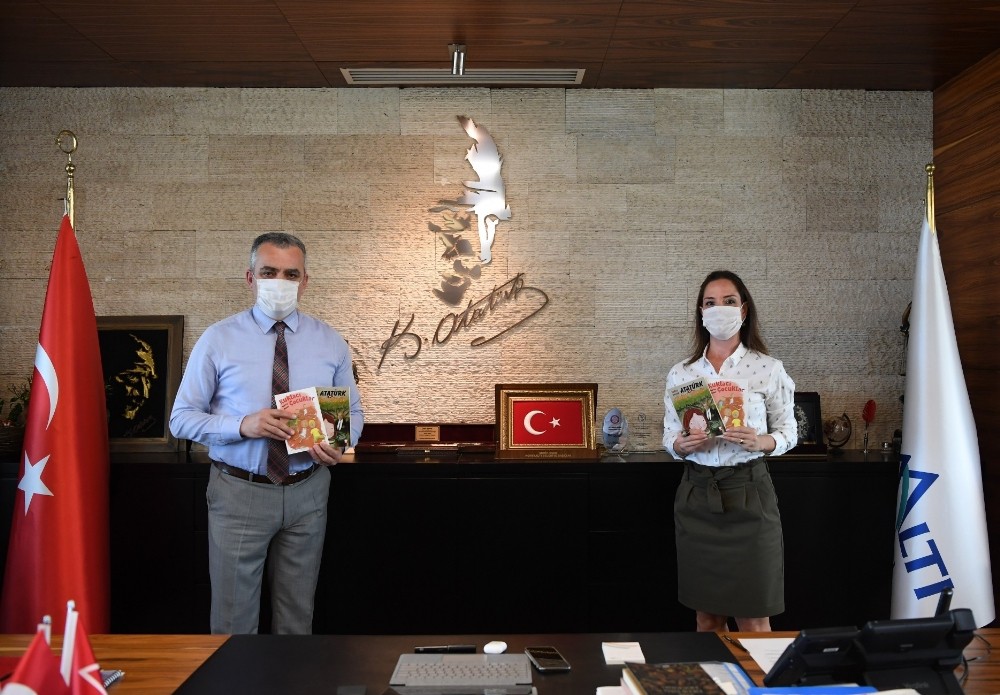Başkan Esen’den çocuklara kitap 