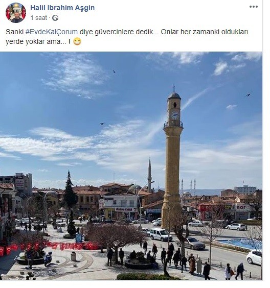 Başkan, “Evde kal” çağrısına uymayanlara sitem etti 