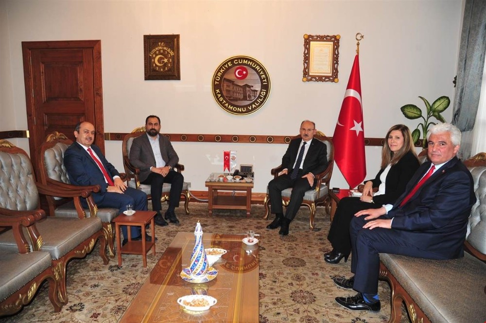 Başkan Fındıkoğlu, Vali Karadeniz’i ziyaret etti 