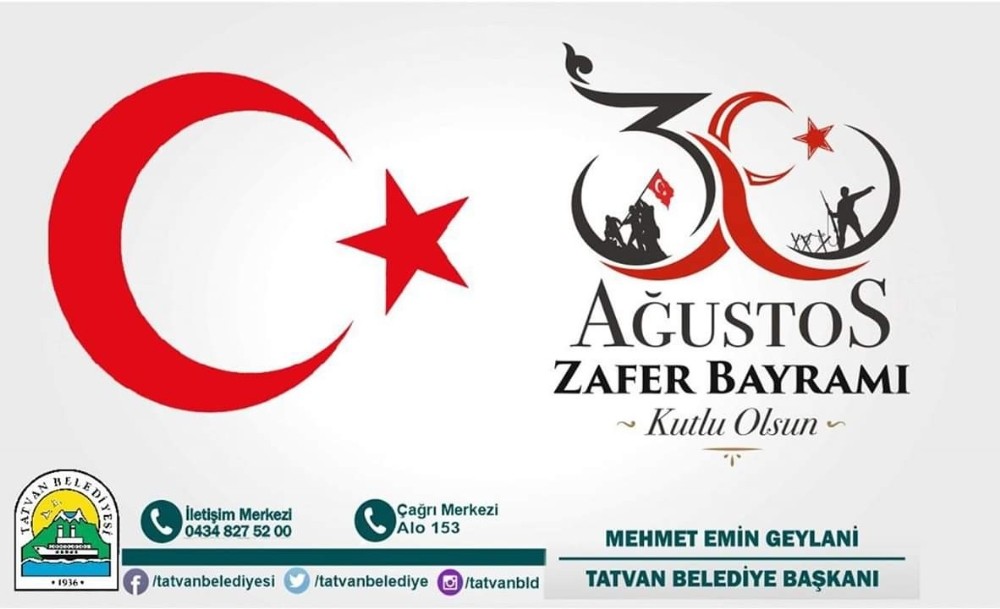Başkan Geylani’den 30 Ağustos mesajı 