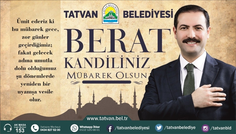 Başkan Geylani’den Berat Kandili mesajı 