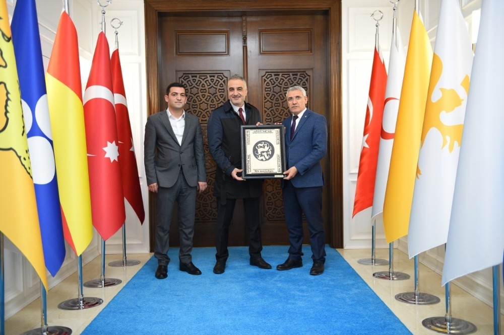 Başkan Güder, Develi’yi ağırladı 