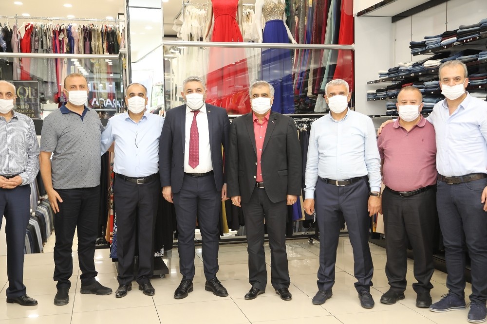 Başkan Güder, esnaf ziyaretlerini sürdürüyor 