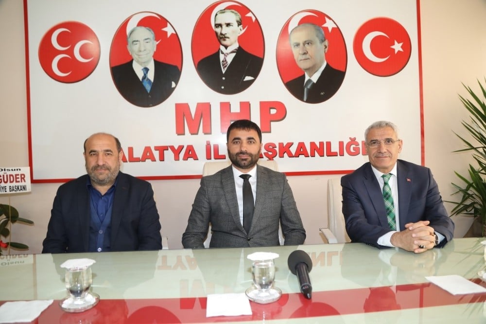 Başkan Güder’den MHP’ye ziyaret 