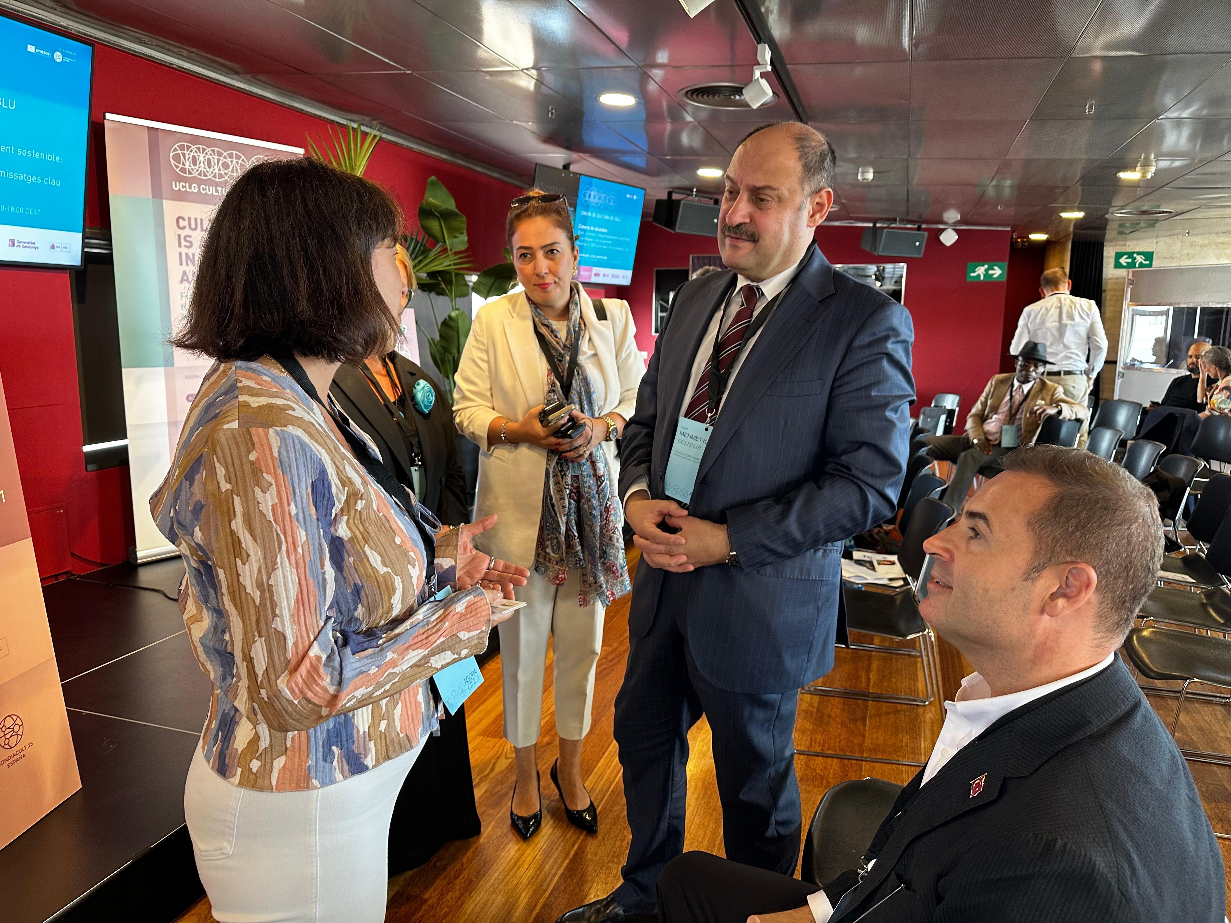 Başkan Gülpınar, İspanya'da Şanlıurfa'nın sesi olmaya devam ediyor