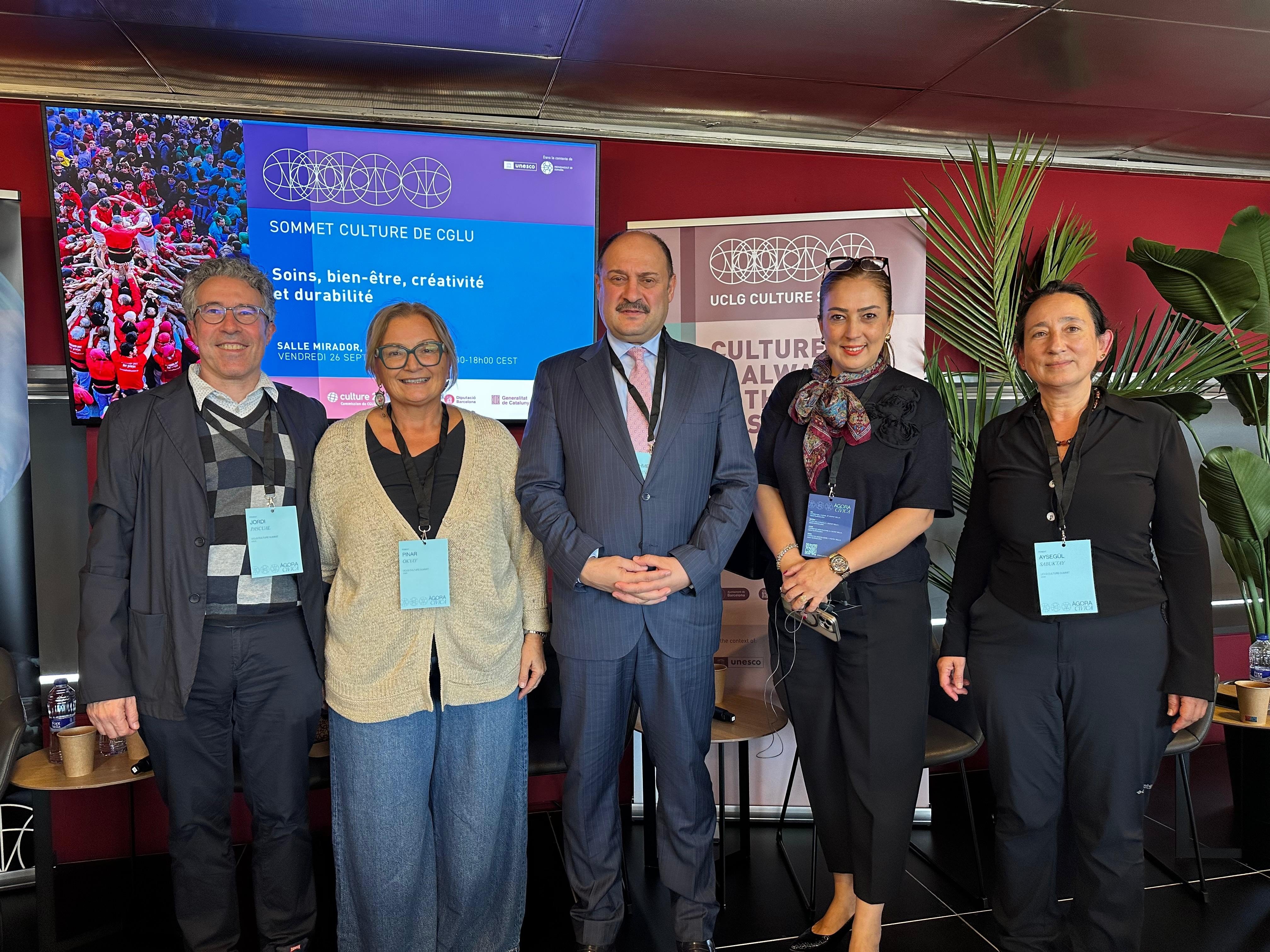 Başkan Gülpınar, Şanlıurfa'nın kültürel zenginliğini Barcelona'da dünyaya tanıttı