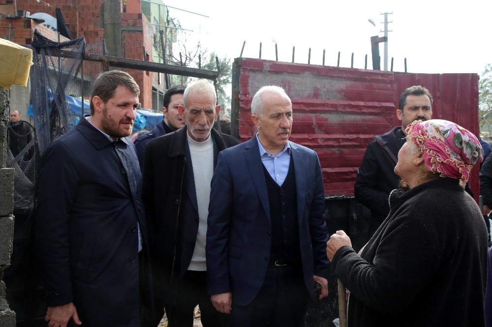 Başkan Gültak, yağmur mağduru vatandaşları yalnız bırakmadı 