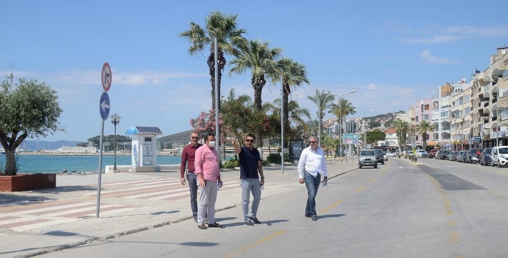 Başkan Günel ve belediye çalışanları bayram mesaisinde 