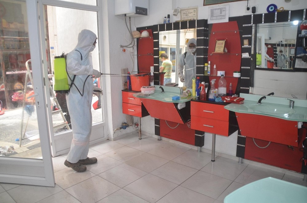 Başkan Günel’den berber ve kuaförlere destek 