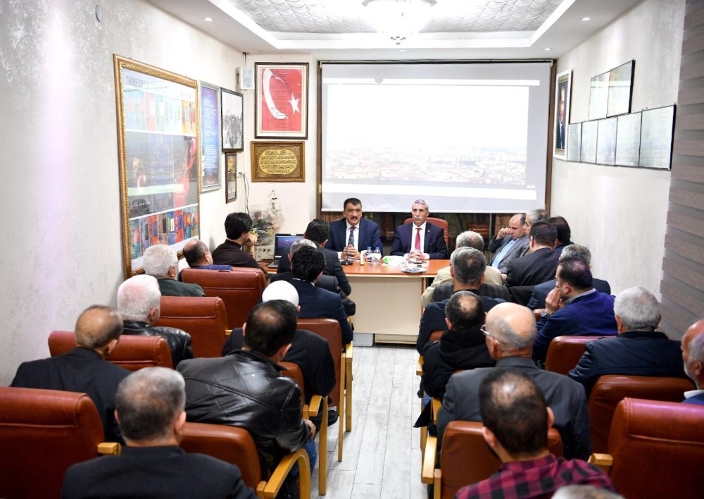 Başkan Gürkan, Ocakbaşı Sohbetlerine katıldı 