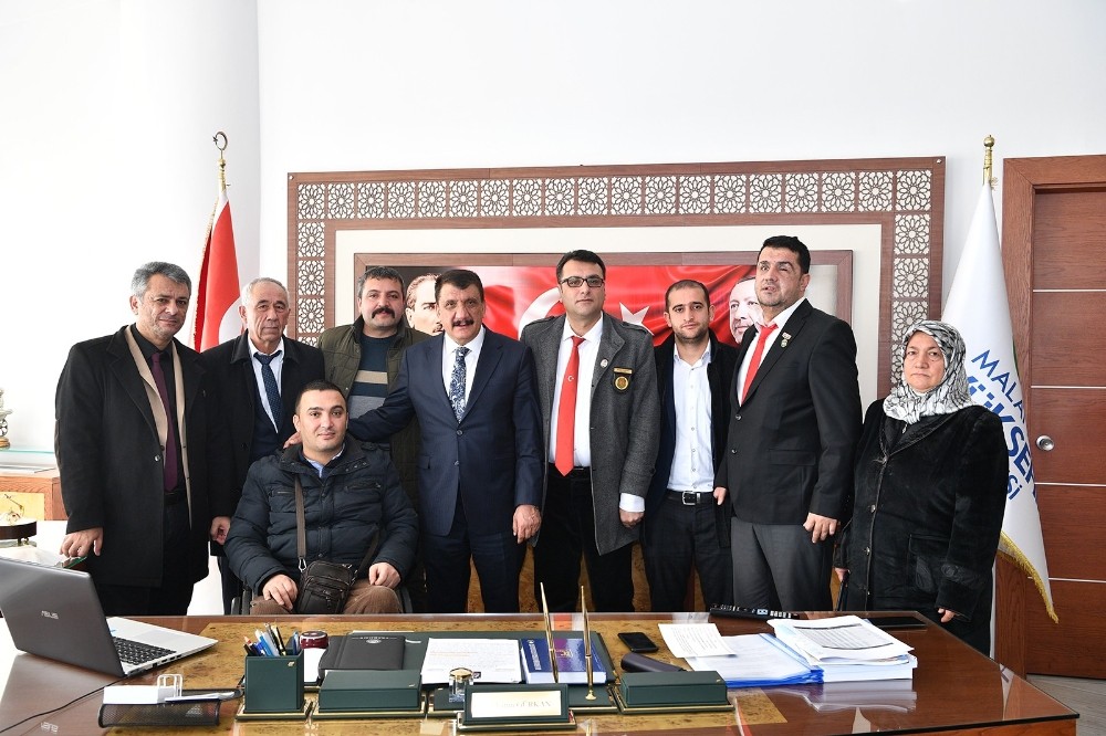Başkan Gürkan’an gazi ve şehit yakınlarına tam destek 