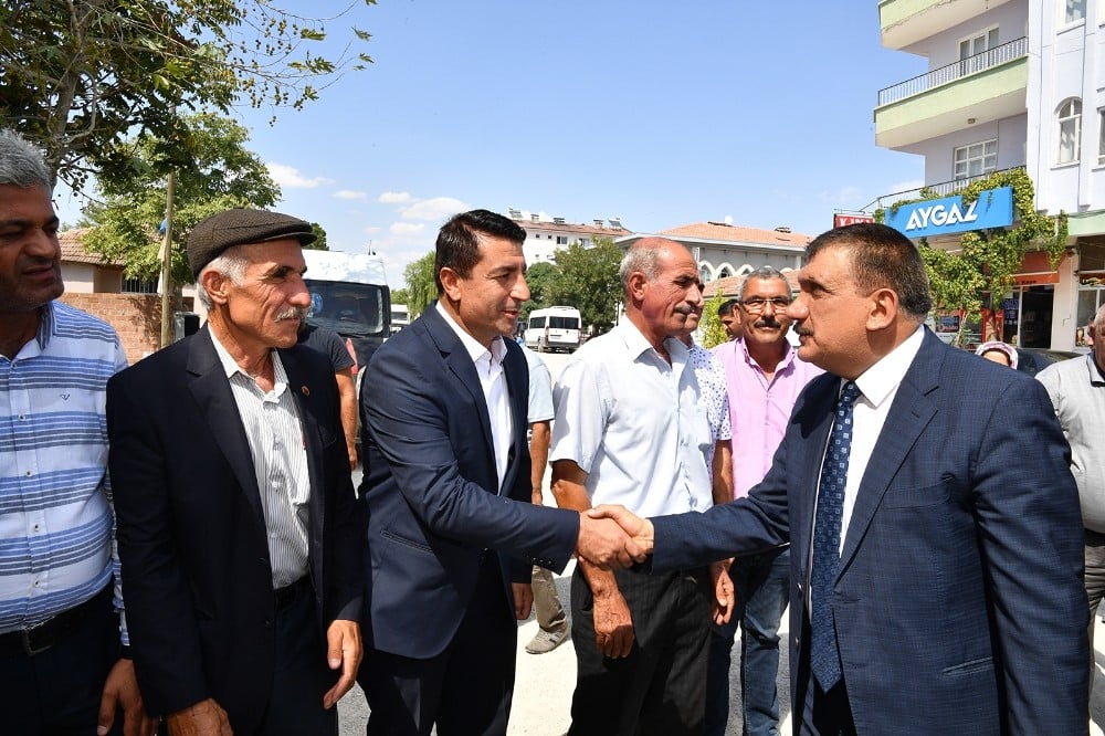 Başkan Gürkan’ın Yazıhan ziyaretleri 