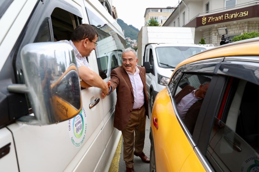 Başkan halk ziyaretinde 