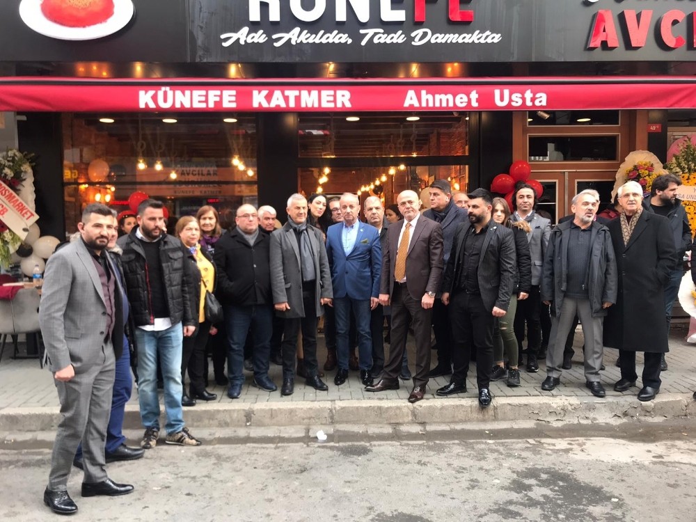 Başkan Hançerli, “dürüm ve künefeyi” Avcılar’da buluşturdu 